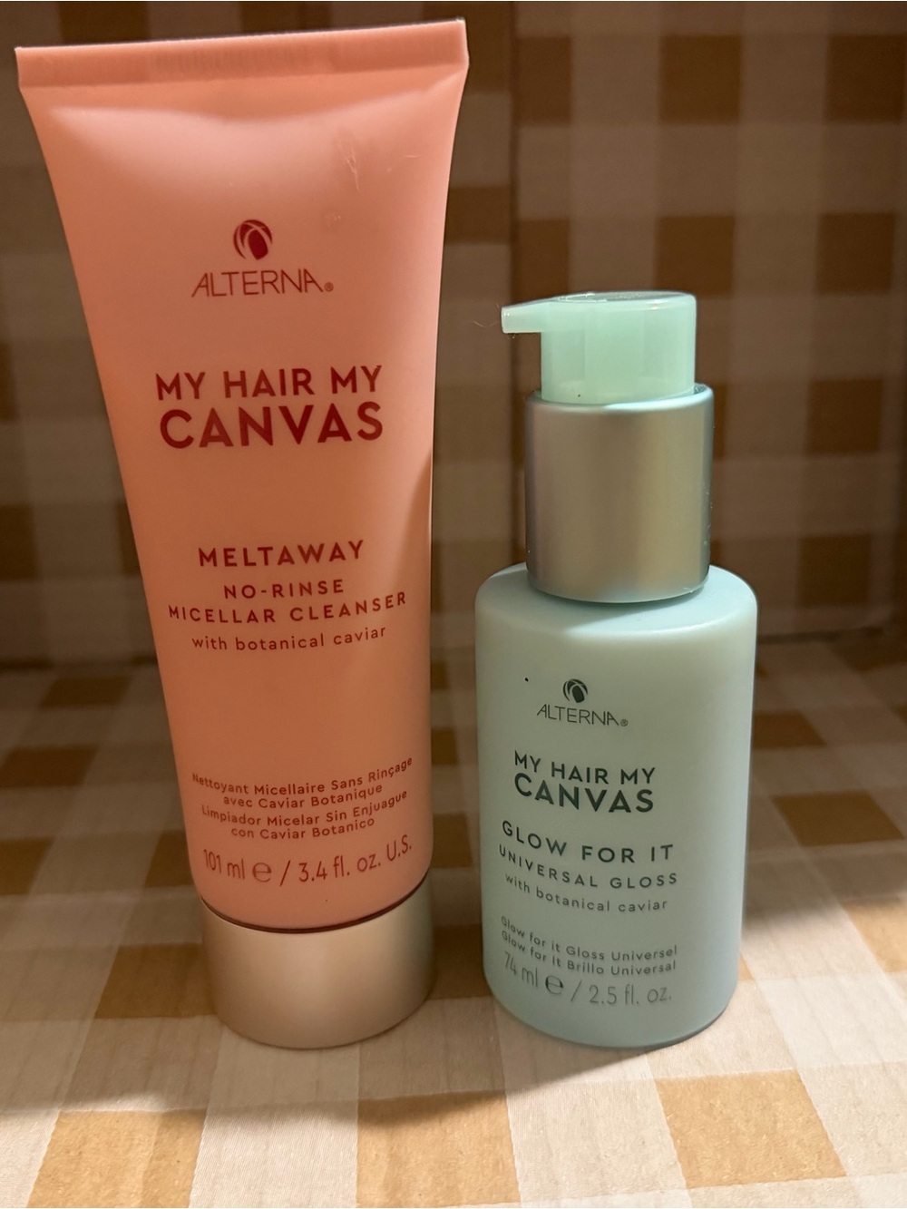 Alterna My Hair My Canvas Meltaway No-Rinse Micellar Cleanser & Gloss
